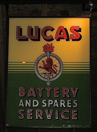 LUCAS BATTERY SERVICE (GLASS) - click to enlarge